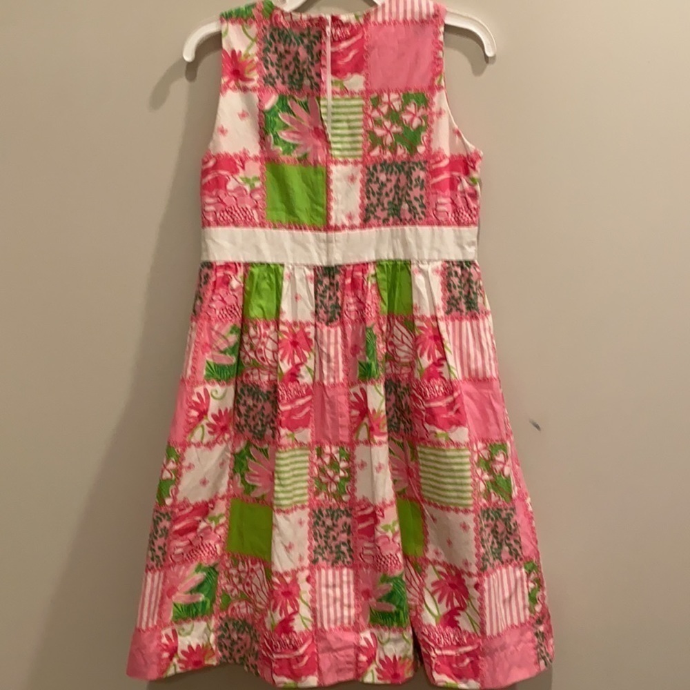 Lilly Pulitzer - girls patchwork dress - size 10 - Picture 6 of 13